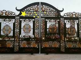 Besi Tempa Klasik Ornamen Besi Tempa Model Pagar Rumah Mewah Pagar Besi Tempa Pintu Gerbang Pagar