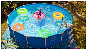 Piscine Intex Metal Frame Ronde Pas Chere Piscine Center Net