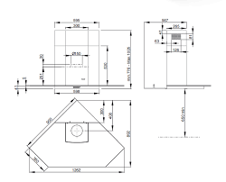 Hotte D Angle Orelia 90cm 510m3 H 740m3 H Intensif Verre Transparent Roblin Elite Ref 6043253