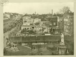 Piazza Della Scala 1907 Demolizioni Per Costruire La Banca Commerciale Scale Piazza Milano