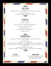 Post Office Heirloom Tomato Salad Menu Raw Bars