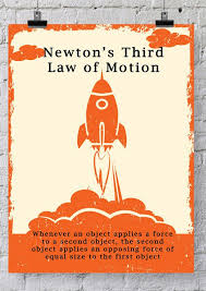 Printable Newton S Laws Of Motion Posters Etsy In 2021 Newtons Laws Of Motion Newtons Laws Newtons Third Law