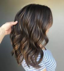 Thin Caramel Highlights For Brunettes Hair Color Balayage Balayage Brunette Hair Styles