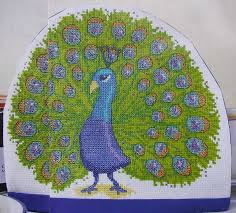 Peacock cross stitch designs with graphs. Peacock Feathers Tea Cosy Cross Stitch Charts Patterns For Sale