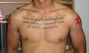200+ broken heart tattoo designs (2021) torn, heartbreak & lost love ideas. Cool Tattoo Quotes For Guys Quotesgram