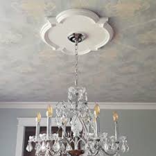 Take it out of it's box and let it sit for at least 3 days in the. Ekena Millwork Cm20vi Vienna Ceiling Medallion 20 Od X 3 1 2 Id X 1 1 2 P Fits Canopies Up To 6 1 2 Factory Primed Decorative Ceiling Medallions Amazon Com