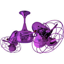 Matthews Gerbar Duplo Dinamico 39 In Indoor Outdoor Light Purple Ceiling Fan With Wall Control Purple Ceiling Fan Dual Ceiling Fan