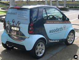 Smart Car Woodards Real Estate Smart Vehicle Wrap Autobeklebung Autos