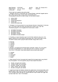 Jadi, deskripsi baru dapat dibuat setelah dilakukan pemetaan tentang kajian geografi yang dimaksud. Doc Mata Pelajaran Geografi Yoga Pratama Academia Edu