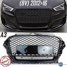 They close automatically when the door is closed. Grill Kuhlergrill Fur Audi A3 Rs3 8v 12 16 Tuning Glanzend Schwarz Waben