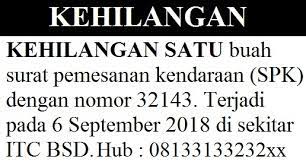 3 Contoh Iklan Baris Pencarian Beserta Gambarnya