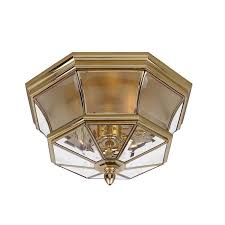 Get it as soon as wed, may 5. Quoizel Newbury Polished Brass Finish Flush 3 Light Bathroom Ceiling L Tiffany Lighting Direct