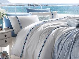 English home ev tekstili uygun fiyat ve indirim fırsatlarıyla burada. Wave Tassels Pamuklu Tek Kisilik Puskullu Nevresim 160x220 Cm Mavi English Home