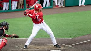 Team colours orange + brown + white. Cal Elvers Baseball Miami University Redhawks