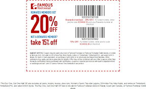 Pinned August 11th 15 Off At Famous Footwear Or Online Via Promo Code School39 Coupon Via The Coupons App Famous Footwear Free Printable Coupons Coupons
