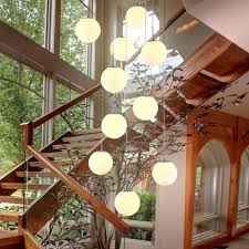 White Hurricane Glass Pendant Lights For Indoor Home Stairs Lighting Wh Gp 12 Glass Pendant Lighting Kitchen Glass Pendant Light Ball Pendant Lighting