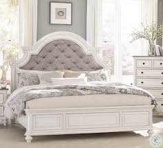 Waleska king solid wood platform configurable dresser set. Baylesford Antique White King Upholstered Panel Bed Hoe 1624kw 1ek Bedroom Set King Size Bedroom Sets Master Bedroom Furniture