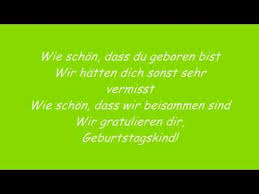 Wann ist der nächste deutschkurs? Rolf Zuckowski Wie Schon Dass Du Geboren Bist Mit Text Youtube