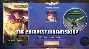 The Cheapest Legend Skin How To Join Lesley S Angelic Agent Event In Mlbb Youtube