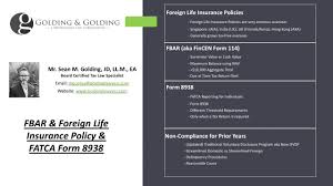 Canceling a life insurance policy is not hard. Fbar Insurance Policy How To Report Foreign Life Insurance