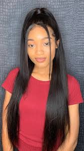 Packing gel hairstyles with weave on natural hair|packing gel hairstyles 2020 all credit to the rightful owners. Yaki Straight Indian Remy Hair Improved 360 Anatomic Lace Wigs 150 Thick Density Pre Plucked Hairline Premierlacewigs Com