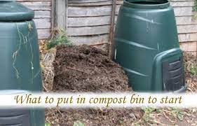 Start filling your composter with green and brown materials. What To Put In Compost Bin To Start A Shovel Load Of Dirt Rolypig