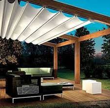 35 Trendy Backyard Porch Ideas Covered Decks Canopies Pergola Backyard Shade Outdoor Awnings