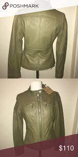 Michale Kors Leather Jacket Leather Jacket Jackets Vintage Leather Jacket