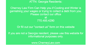 How can a creditor garnish my wages? Who Is Cooling And Winter Llc Stop Wage Garnishment From Cooling And Winter