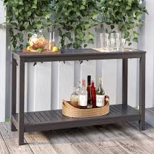 Carey Wooden Buffet Console Table Buffet Console Outdoor Console Table Console Table