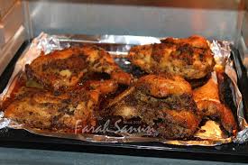 2 sudu madu ( nak letak extra pun boleh) Resepi Ayam Panggang Ala Kenny Rogers Blog Farah Sanusi