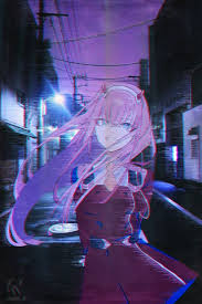 Zero two не в сети. Zero Two Aesthetic Zero Two Anime Wallpaper Dark Anime