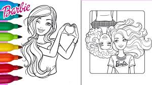 Maybe you would like to learn more about one of these? Coloring Barbie And Nikki Barbie Coloring Page Barbie Dream House Adventure Coloring Pages Youtube