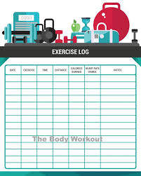 Workout Log Exercise Log Fitness Diary Gym Log Gym Diary Workout Chart Fitness Chart Fitness Log Workout Journal Fitness Journal