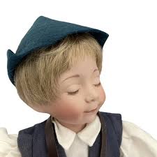 90’s Diana Effner's Little Boy Blue Porcelain 14” Mother Goose by Edwin  Knowles