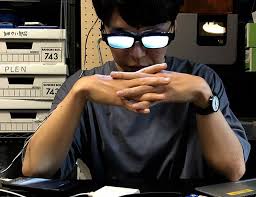 Japanese Diy Enthusiast Makes Perfect Dramatically Adjusting Glasses Anime Character Glasses Grape Japan