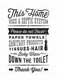 Bathroom Sign Septic System Do Not Flush Toilet Sign Pdf Jpg Png Jpeg Bathroomtoilets Bathroom Signs Septic System Toilet Sign
