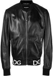 Dolce Gabbana Logo Stripe Bomber Jacket Farfetch Dolce Gabbana Logo Dolce And Gabbana Classic Bomber Jacket