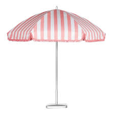 Pink mullaney 132'' market sunbrella umbrella. Monte Carlo Pink 9 Patio Umbrella Light Pink White Chairish