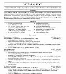 Quickbooks Bookkeeper Resume Example Fhpreps Granbury Texas