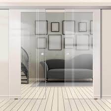 Double Glass Sliding Door Gogar 8mm Clear Glass Obscure Printed Design Planeo 60 Pro Kit Sliding Glass Door Glass Closet Doors Glass Door