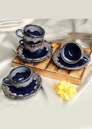 It is giant enough to accommodate any large imagination. Get 6 Handmade Large Gulchandani Tea Cup And Saucer Set Of 4 At 2160 Lbb Shop