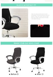 Check spelling or type a new query. Elastic Office Chair Cover Booblo Shop