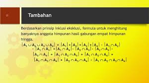 We did not find results for: Diskrit Himpunan Inklusi Dan Eksklusi Ppt Download