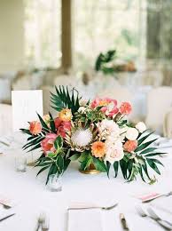 Tropical Table Top Arrangement Flower Centerpieces Wedding Tropical Wedding Centerpieces Wedding Floral Centerpieces