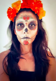 Calavera makeup for Dia De Los Muertos 2020