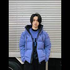 横浜流星 s instagram profile post dior and descenteダウンジャケット dior ディオール diorski デサント descente 大好きな紫 冬はこれで乗り切る dior winter jackets jackets handsome boys