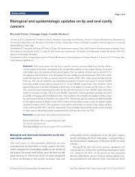 Women who are past menopause with ovarian cysts have a higher risk for ovarian cancer. Pdf Biological And Epidemiologic Updates On Lip And Oral Cavity Cancers
