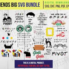 Free Free 286 Free Printable Friends Tv Show Svg Free SVG PNG EPS DXF File
