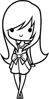 Collection by lily beckes • last updated 6 weeks ago. How To Draw A Scene Girl For Kids Step By Step Drawing Guide By Dawn Dragoart Com